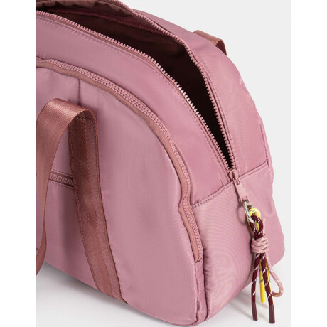 Bolso Deportivo Beige Violeta Uva