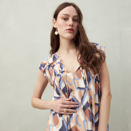 VESTIDO WILLA PRINTED Multicolor