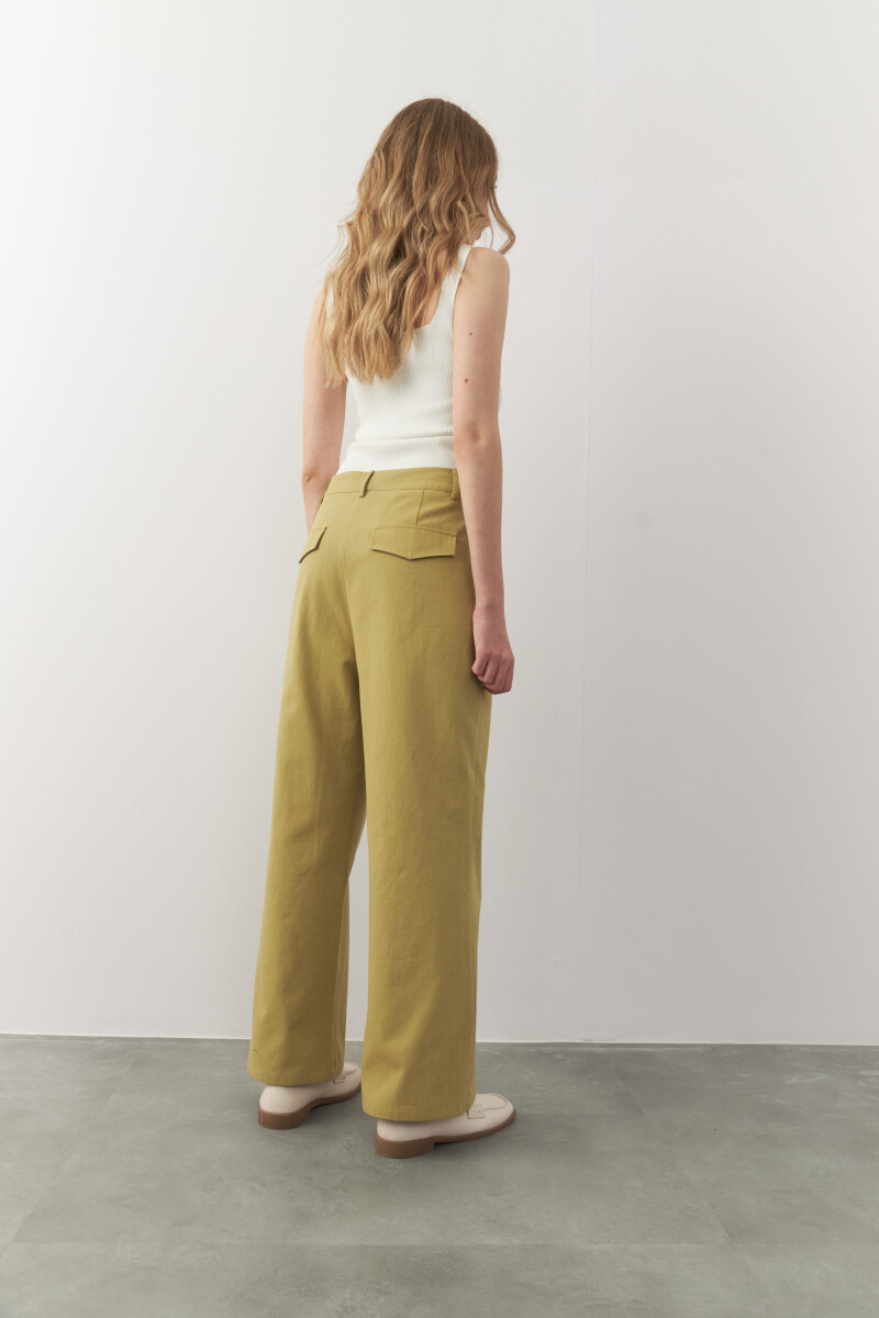 PANTALON YOLAN Verde Musgo