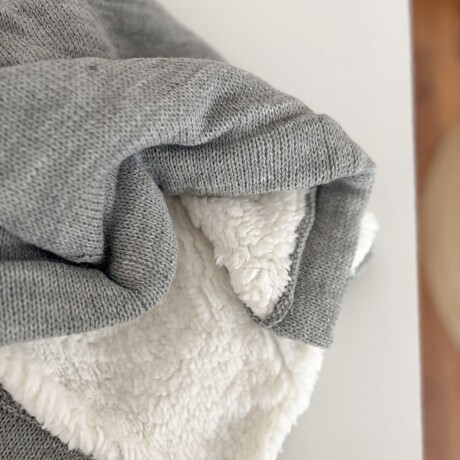 Rebozo tejido dralon Gris