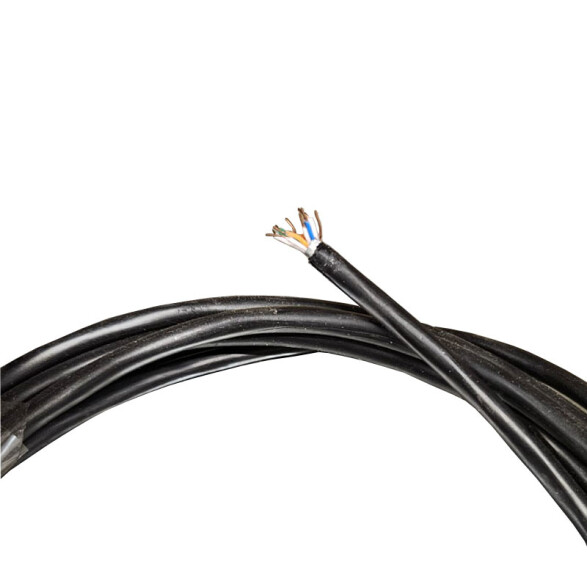 Cable telefónico de 4 pares negro intemperie CB1204N