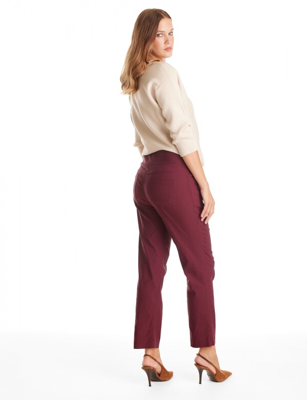 Pantalon Clásico BORDEAUX