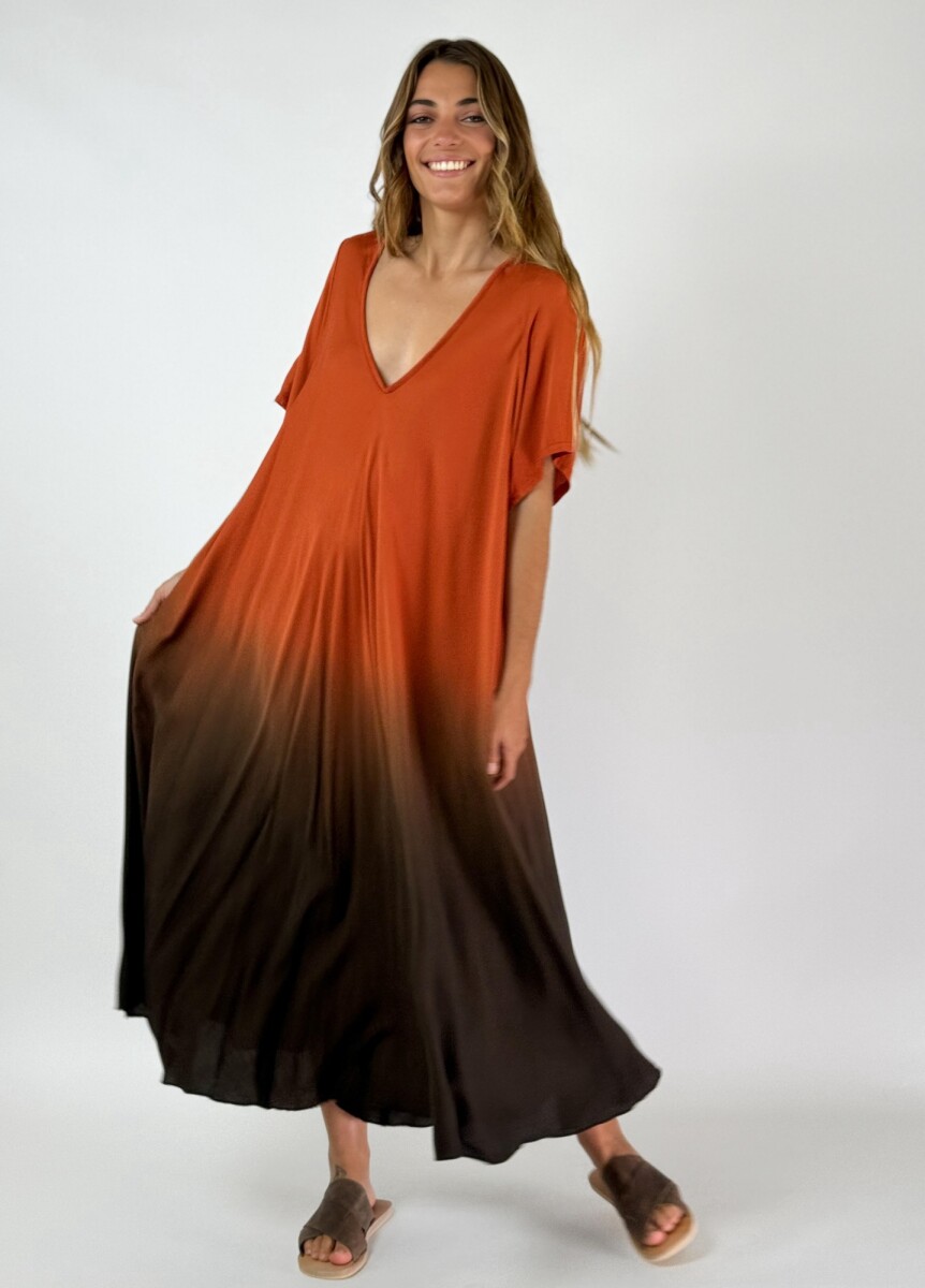 VESTIDO MORA - TERRACOTA 
