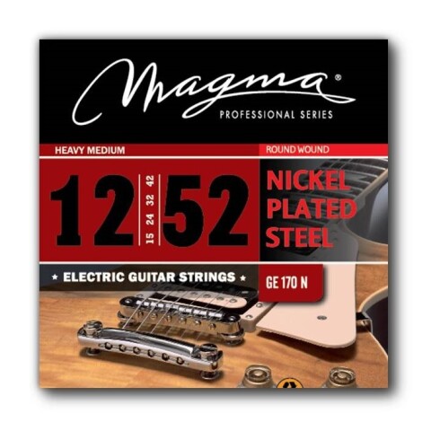 Encordado Guitarra Electrica Magma Nickel .012 GE170N Unica