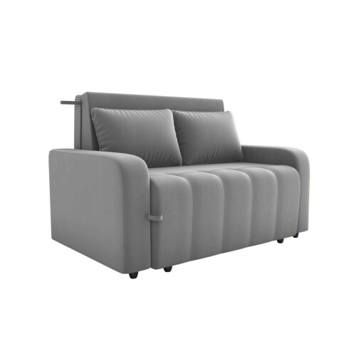 Sofá Cama Amora New con Baúl Gris