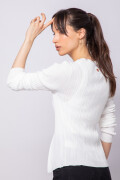 CARDIGAN GREENWICH Blanco