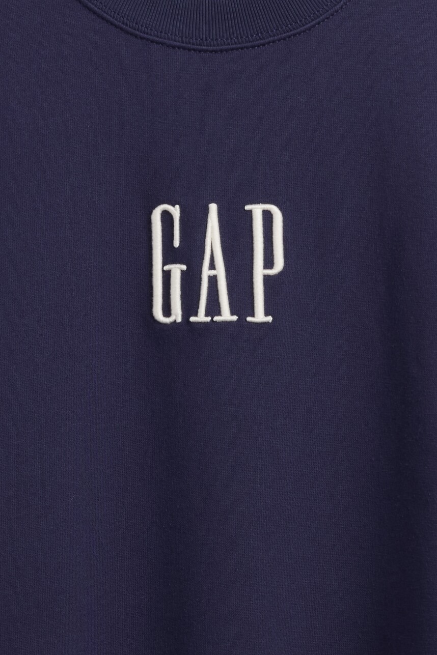 Buzo Deportivo Logo Gap Hombre New Navy