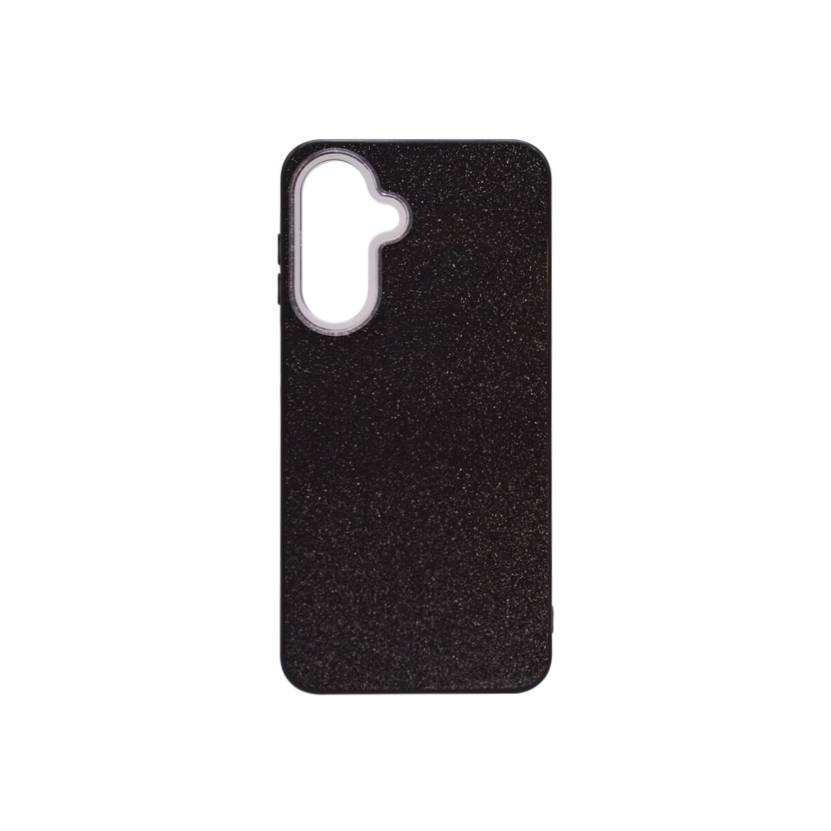 Protector para Samsung Galaxy A17 con brillos color negro 