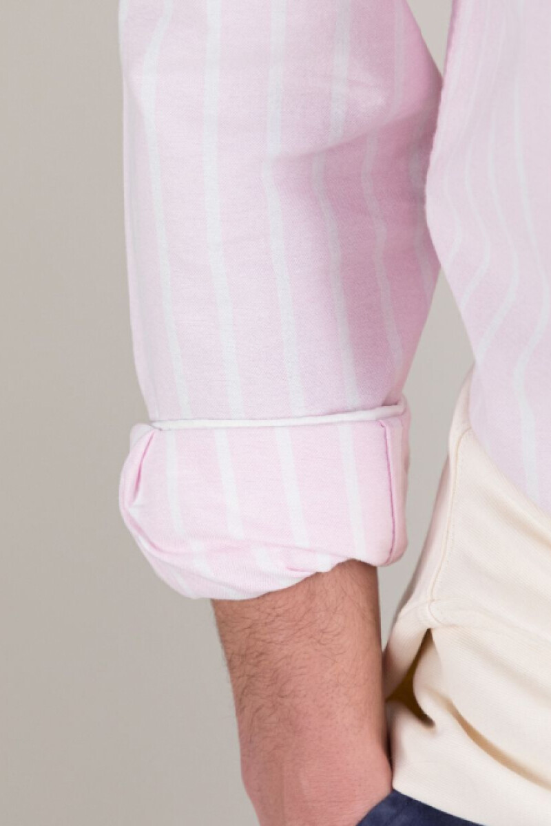 Camisa Oxford Butcher Rosada