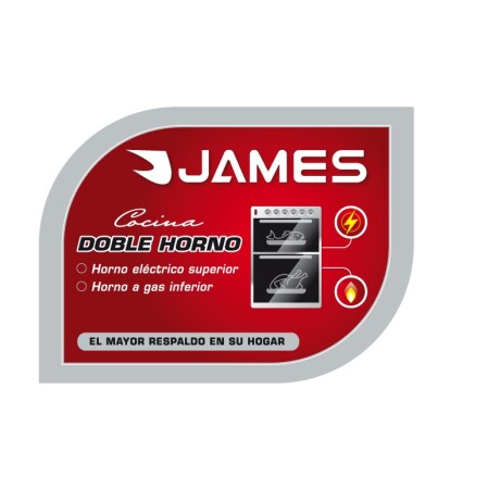 Cocina James Modelo C 900A Tks Inox Dh (Tq) Doble Horno - 5900 001