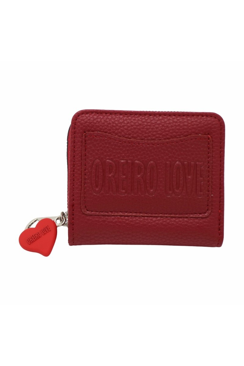 Billetera Oreiro Rojo