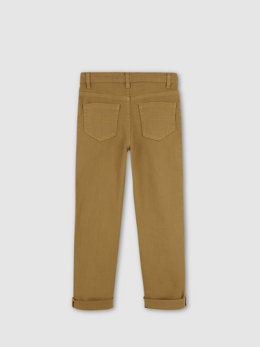 Pantalon Sarga Camel