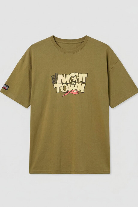 T-SHIRT FUNGI RUSTY Oliva