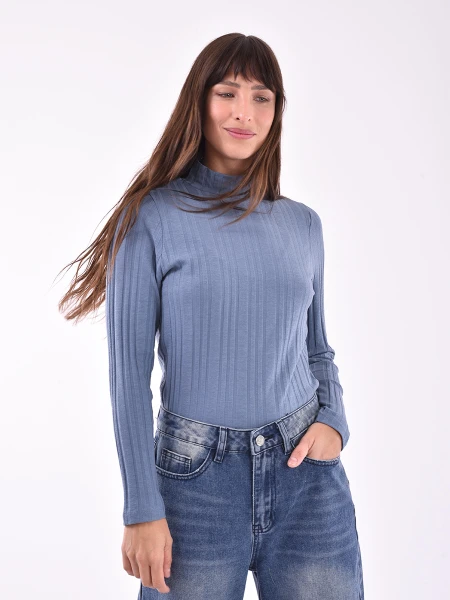 POLERA DALIANZA AZUL PIEDRA