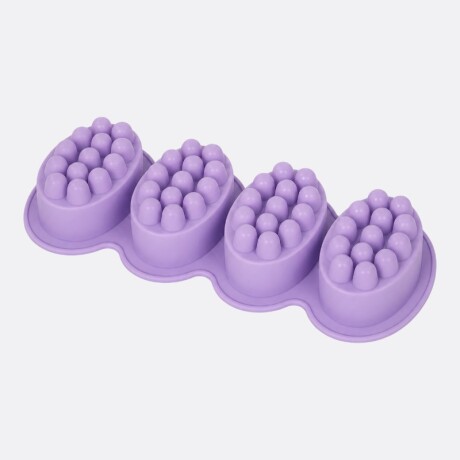 Moldes Para Hacer Jabones De Silicona x4 Lila