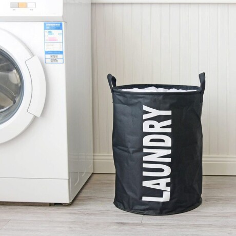 Cesto Ropa Laundry Negro Alto 45cm x Ø 35cm Cesto Ropa Laundry Negro Alto 45cm x Ø 35cm