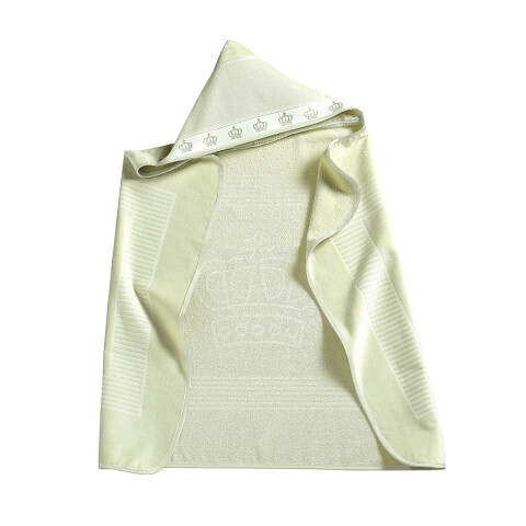 Toalla Con Capucha Bebé Clásica Döhler Algodón 90 x 70 cm VERDE