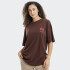 Remera Reef Over Sized Marrón