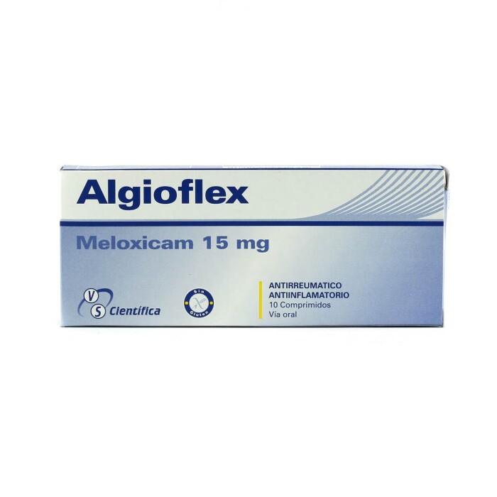 ALGIOFLEX 15 MG. CJ X 10 COMPRIMIDOS única