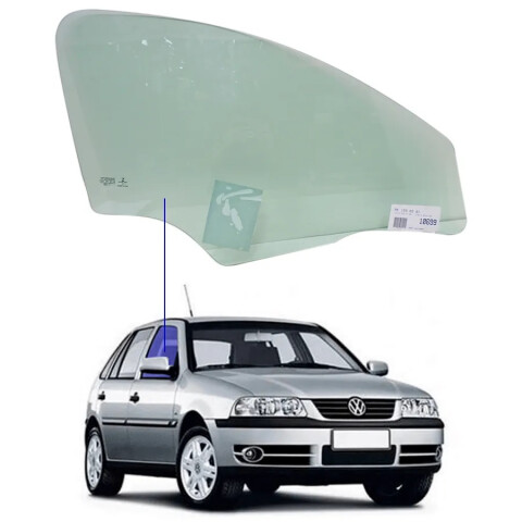 VIDRIO DE PUERTA DERECHO GOL G5 / G6 Vidrio De Puerta Derecho Gol G5 / G6