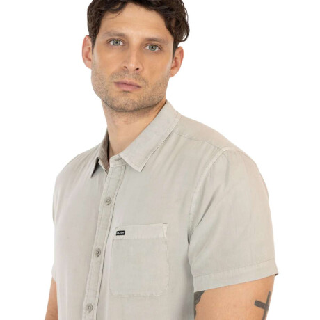 Camisa Volcom Abg Maverick Beige