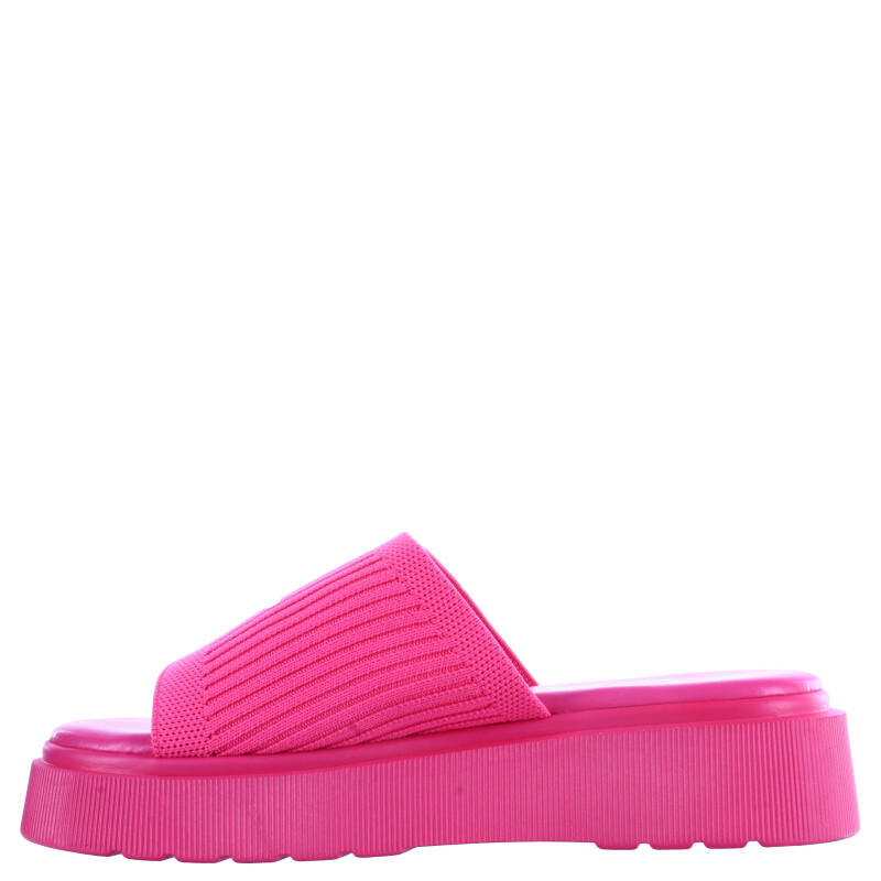 Sandalia de Mujer Miss Carol QUIRIMBA con tira de tela Fucsia