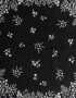 Vinchas Textiles Pañuelo Pañuelo Estampado - Negro