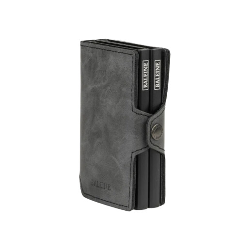 Billetera Baleine Double Kansas Space - Negro Billetera Baleine Double Kansas Space - Negro