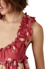 BALI WILD DAISY SLIP Rojo