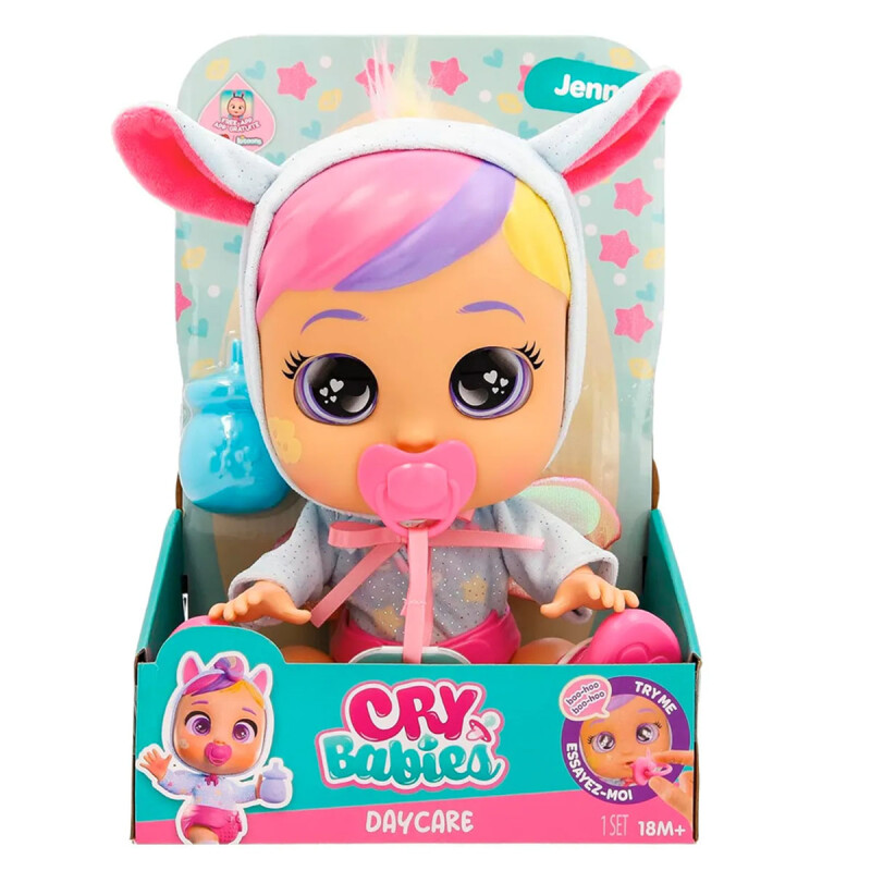 Cry Babies Muñeca Jenna 31 cm Bebés Llorones Cry Babies Muñeca Jenna 31 cm Bebés Llorones