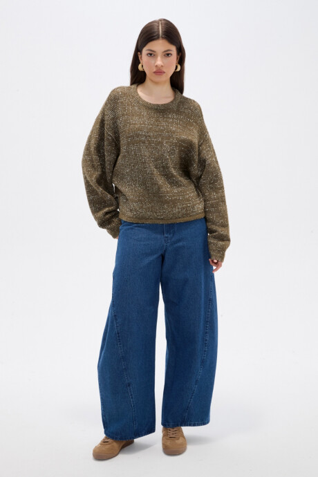 Sweater Ramin Verde Oliva Oscuro