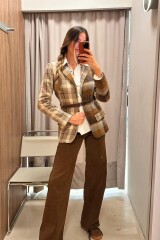 Blazer Simple Cuadrille