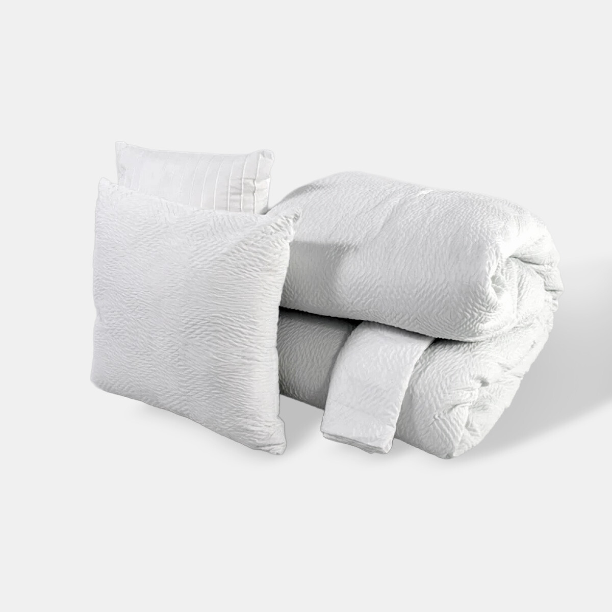 JGO EDREDON AVELLA BLANCO KING 264X229CM 5PZAS 