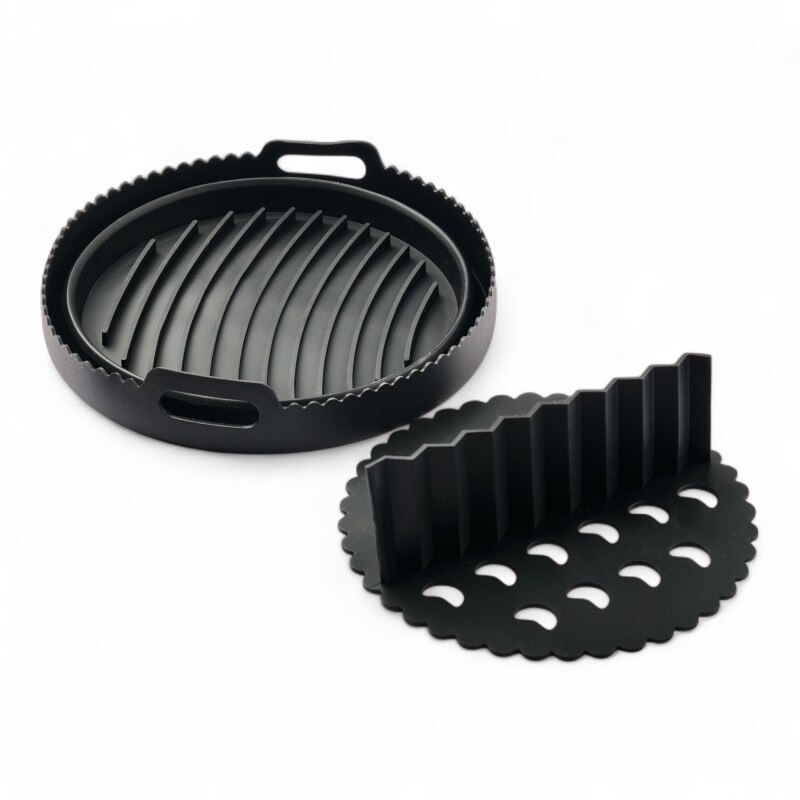 Bandeja Silicona Airfryer con fondo desmontable Redonda 21x7,10 cm Sin Color