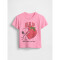 3PL SS RELAXED GRAPHIC TEE MAY PINK