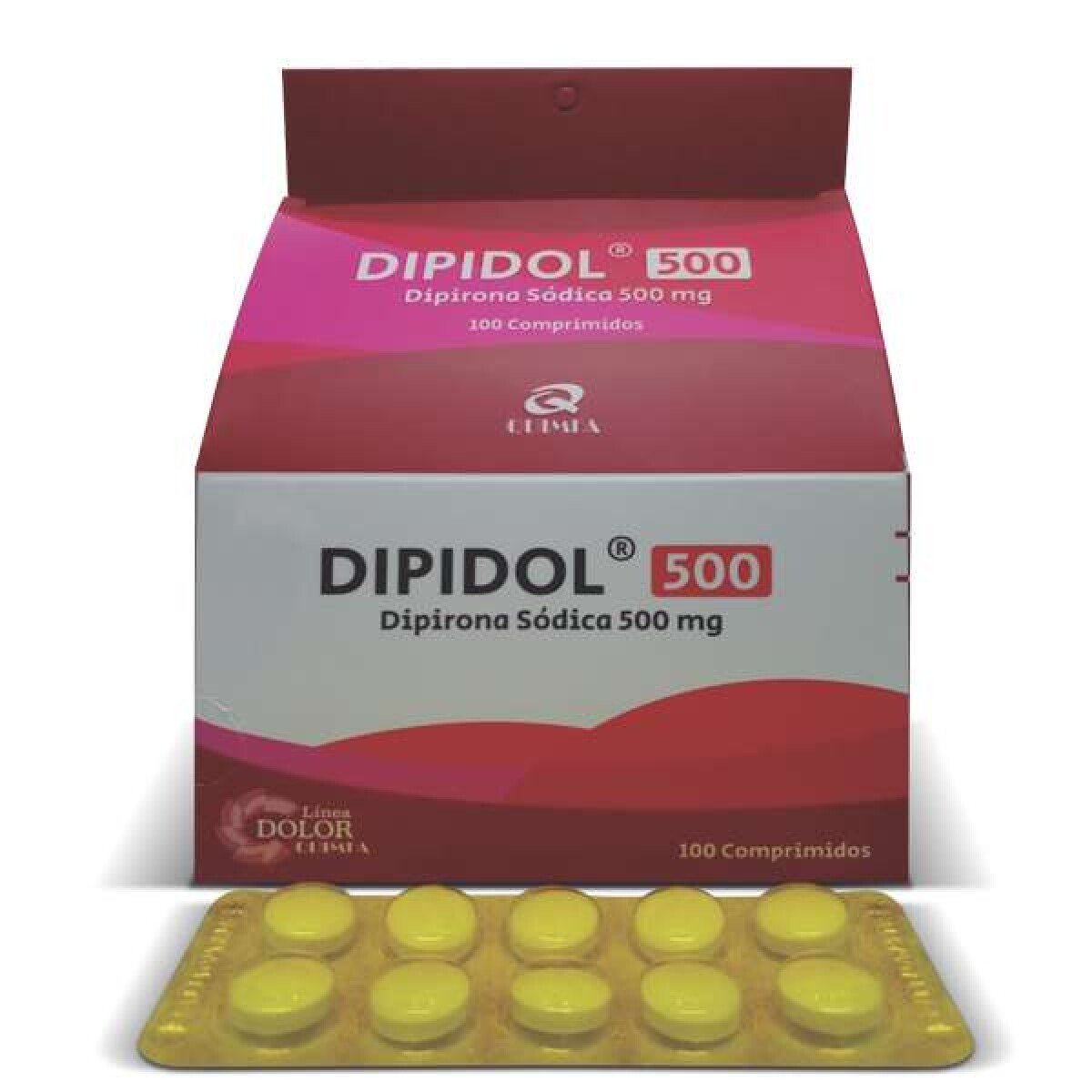 DIPIDOL DIPIRONA 500 MG. CJ X 100 COMP. 