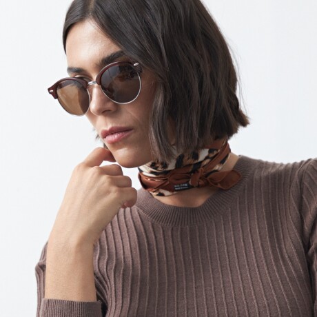 SWEATER LISE Marrón oscuro