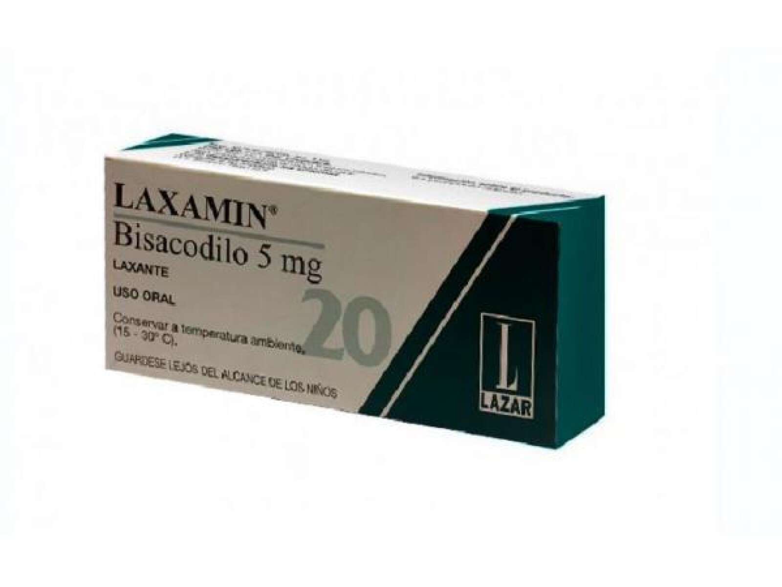 Laxamin 5mg 20 Comprimidos 