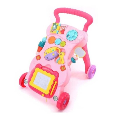 Caminador Andador Musical de Bebé Juegos Actividades Huanger Rosa
