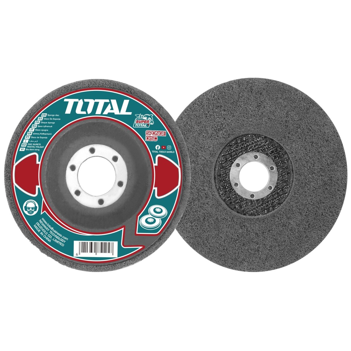 Disco Esponja Para Amoladora 4.1/2" 