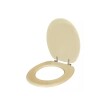 Tapa inodoro Beige en MDF con herraje metálico Tapa Inodoro Beige En Mdf Con Herraje Metálico