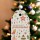 Tag colgante navidad 5x8,5 cm DISEÑO 17