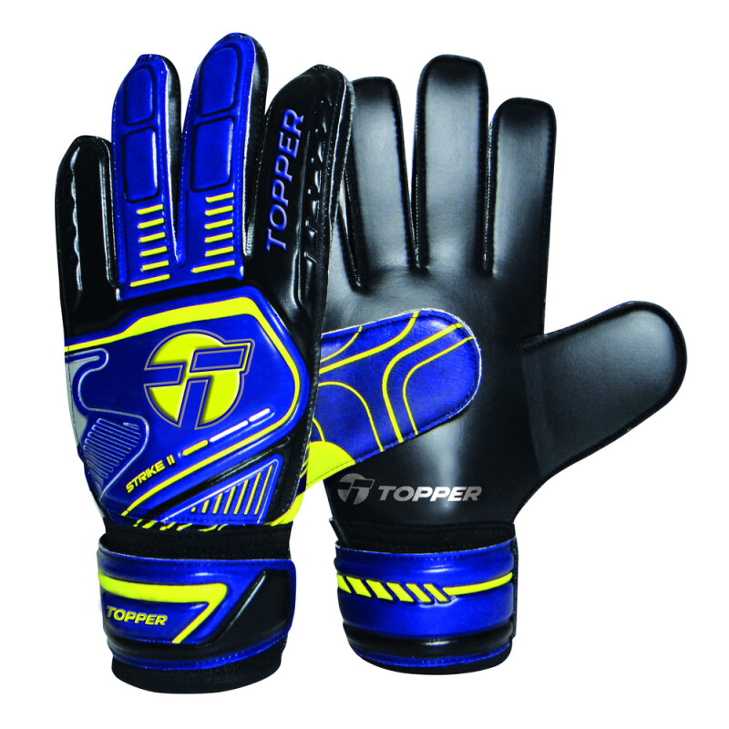 GUANTES LUVA TOPPER STRIKE II NEGRO VIOLETA