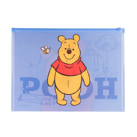Sobre Zip Mooving Licencia A4 Winnie Pooh