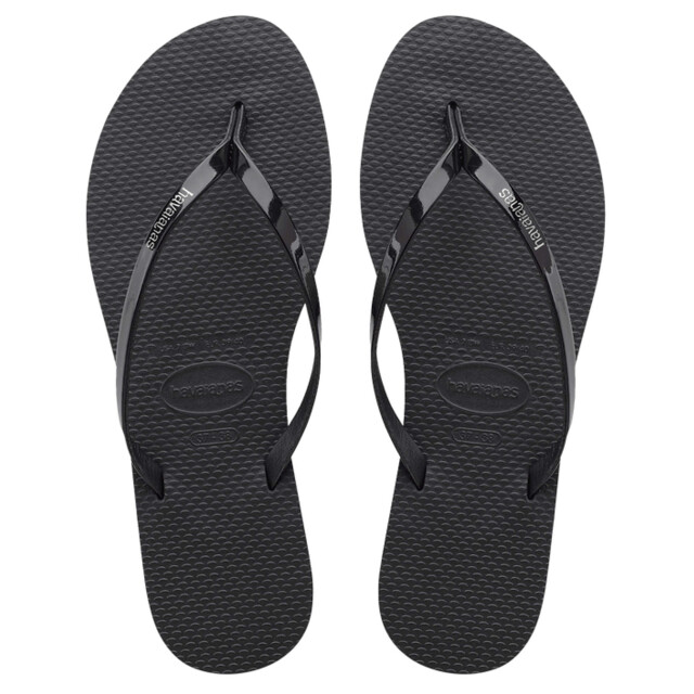 Sandalias de Mujer Havaianas You Metalic Negro