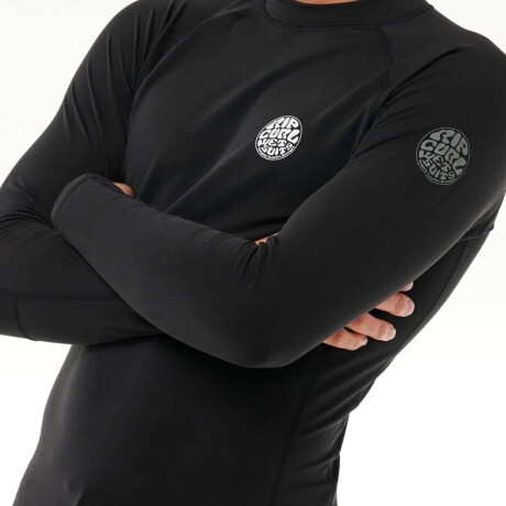 Lycra Rip Curl Icons Upf Brushed Negro
