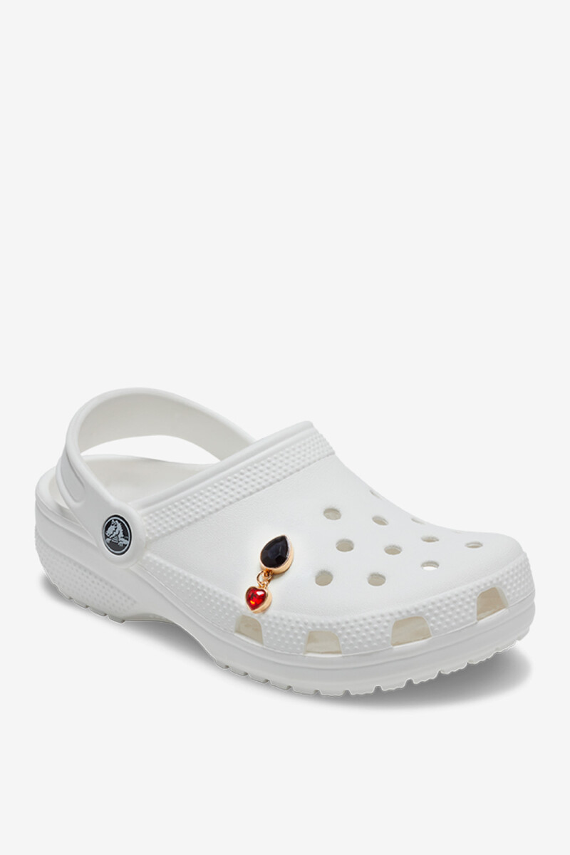 JIBBITZ CROCS DANGLE RUBY HEAR Oro