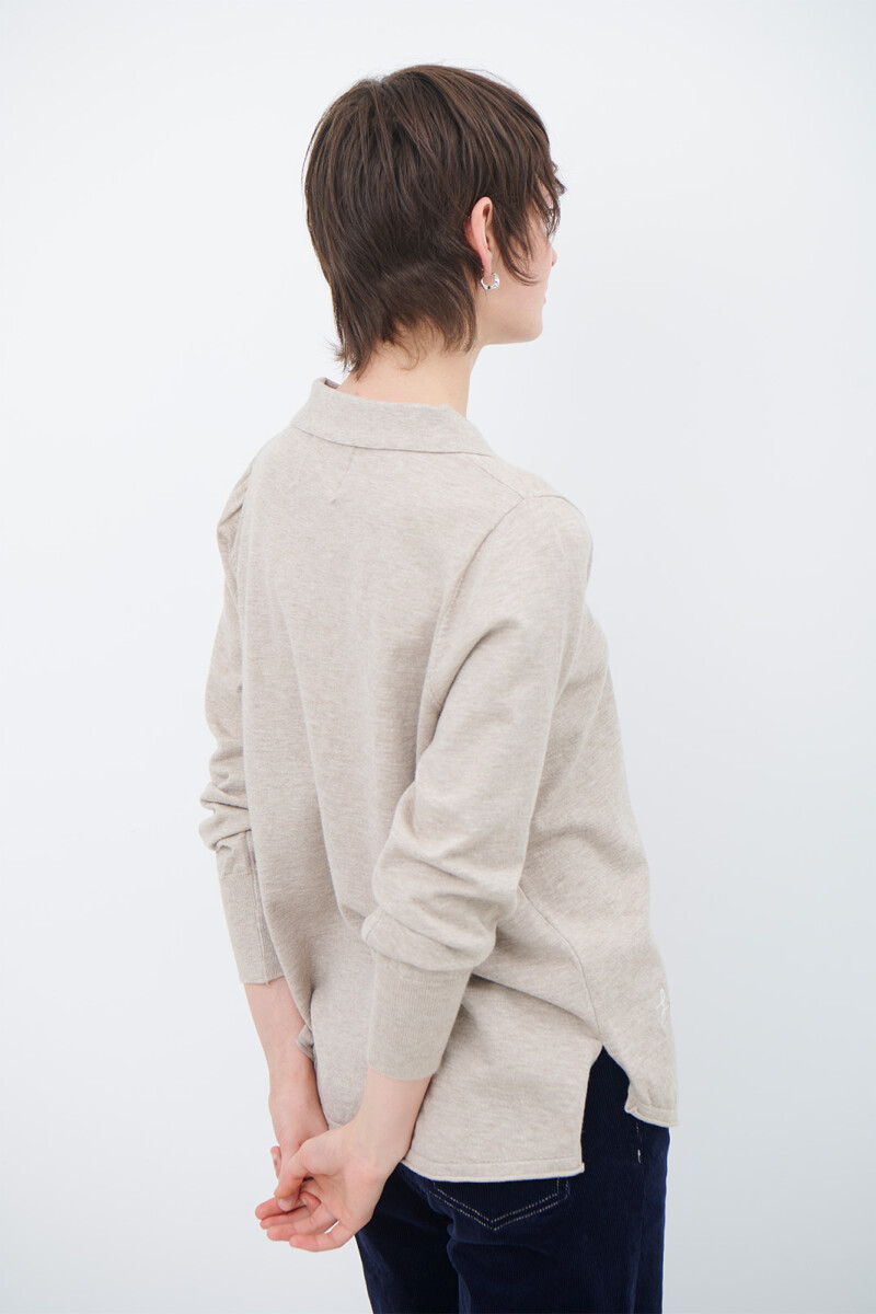 CARDIGAN LONG BEIGE