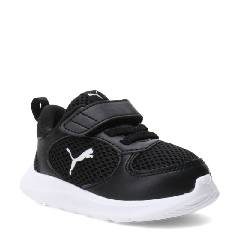 Championes Infantiles Puma Negro - Blanco