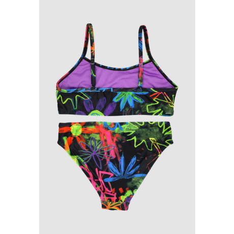 Bikini batik 6-18a Negro